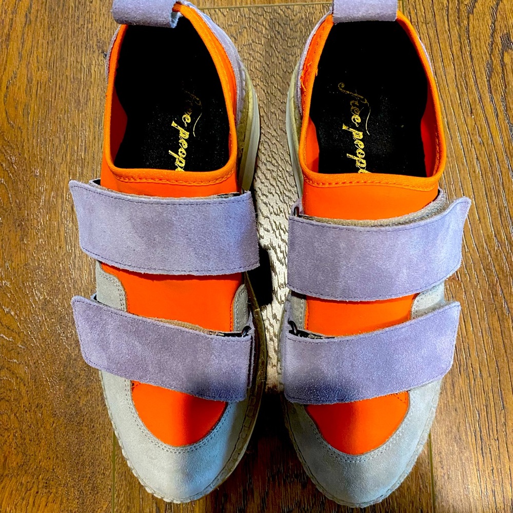 Free People Platform Sneaker, size 7.5 or 8, Pristine Condition